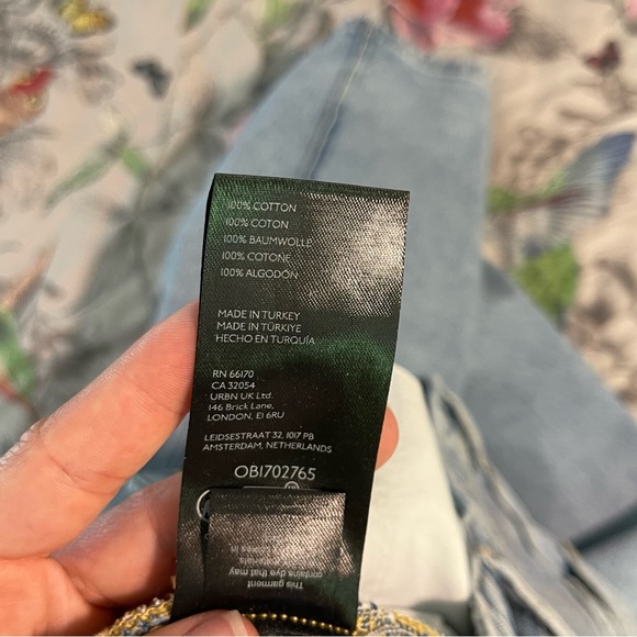 Anthropologie Pilcro jean skirt size 6 nwot - Picture 9 of 9